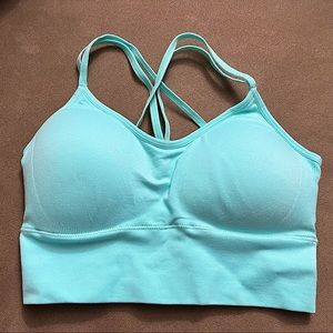 NVGTN Aqua Flourish Seamless Bra
